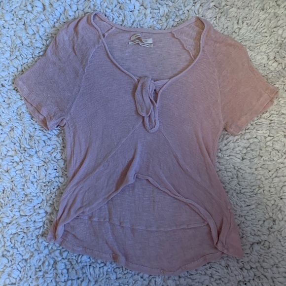 Urban Outfitters Tie Top - Picture 2 of 5